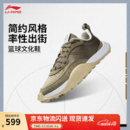 李寧韋德1%丨籃球鞋男子低幫舒適籃球鞋時(shí)尚運(yùn)動(dòng)鞋 酸豆綠-6 41