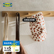 宜家（IKEA）HOVOLM赫沃姆六鉤衣帽架橡木簡約現(xiàn)代北歐風(fēng)客廳用家用 衣帽架