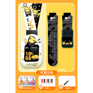 鮮程可適用小天才電話手表z9/z8卡通掛脖套Q2A掛套z7/Q1AD3表套Z6掛繩D2 呆萌皮神掛脖套+同款表帶 Z7/Z7A/Z7S不支持翻蓋