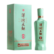 洋河【喜酒】洋河特曲/大曲藍色經(jīng)典 綿柔型/濃香型白酒 新老包裝隨機 46度 500mL 1瓶 洋河大曲青瓷