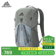 GREGORY格里高利NANO蜂鳥(niǎo)登山包徒步背包通勤輕便沖頂包雙肩包-24L銀綠色