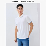 佐丹奴Polo衫男士蜂巢網(wǎng)眼珠地布男翻領(lǐng)上衣polo衫男短袖01011425