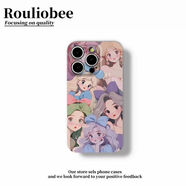 適用于iPhone 16 15Promax全面屏公主膜手機殼小米1514新款華為 154滿(mǎn)屏公主單殼 華為Mate40Pro