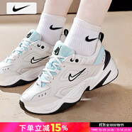 耐克（NIKE）女鞋老爹鞋 2025秋季新款M2K氣墊運(yùn)動(dòng)鞋透氣復(fù)古老爹鞋休閑鞋 M2K/全掌氣墊/灰薄荷綠 38.5
