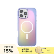PopSockets【iPhone經(jīng)典透殼】泡泡騷磁吸氣囊支架防摔手機(jī)殼適用蘋果iPhone16ProMax磁吸手機(jī)殼珍珠粉彩虹海 日出紫 iPhone 16