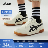 亞瑟士ASICS男鞋女鞋運(yùn)動(dòng)休閑鞋復(fù)古百搭板鞋 COURT MZ 米白色/黑色 38