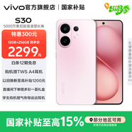 vivo S30 多彩輕薄直屏 5000萬索尼超級潛望長焦 高通第四代驍龍7 6500mAh長續(xù)航 新品手機(jī) 國家補(bǔ)貼 桃桃粉 16GB+512GB 官方標(biāo)配