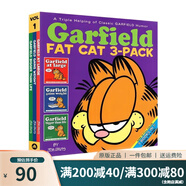 加菲貓英文原版漫畫 合集 故事三合一 Garfield Fat Cat 3 Pack 經(jīng)典趣味幽默漫畫 兒童圖畫故事書 Jim Davis進(jìn)口原版書籍 綠山墻 加菲貓漫畫 三合一 1