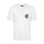 斯圖西（stussy）男士短袖圓領(lǐng)直下擺休閑T恤 白色 均碼 |S