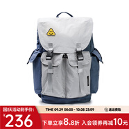 ACROSS雙肩包男女背包大容量電腦包休閑旅行包時(shí)尚背包潮流學(xué)生情侶書包 霧藍(lán)【升級(jí)款】