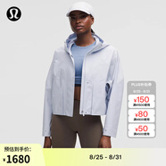 lululemon丨Rain Chaser女士運動夾克 LW4CANS 淀粉藍 S /6