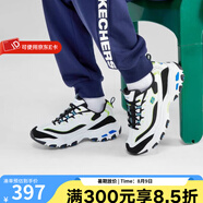 斯凱奇（SKECHERS）  星邁跑鞋男鞋新款透氣運(yùn)動鞋輕便緩震 54450/LTGY 42