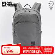 Jack Wolfskin狼爪背包男款女款旅行便攜收納雙肩包A62529 板巖灰