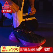 匹克態(tài)極大三角3.0pro籃球鞋男鞋實戰(zhàn)球鞋大三角3.0運動鞋 黑色/湖人紫（帕克7） 41