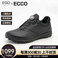 ECCO愛步運(yùn)動鞋男新款防水低幫休閑鞋 高爾夫健步155854現(xiàn)貨 11001 39