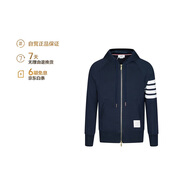 湯姆 布朗（THOM BROWNE）【七夕禮物】男士藏藍色棉質外套 MJT022H 00535 461 3
