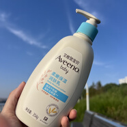 艾惟諾嬰兒潤(rùn)膚乳Aveeno Baby燕麥保濕乳液嬰兒面霜寶寶兒童227g 354g淺藍(lán)色乳液大容量四季可用