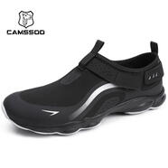 Camssoo美駱世家官方正品新款釣魚(yú)專(zhuān)用包頭防滑溯溪鞋男款 42 黑灰色6589-101
