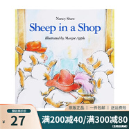 英文原版 Sheep in a Jeep 紙板書 小羊向前沖 廖彩杏推薦 朗朗上口韻文 兒童啟蒙繪本 綠山墻 Sheep in a Shop 小羊逛商店