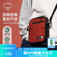 OSPREY 經(jīng)典復刻斜挎包2L城市單肩通勤便攜旅行隨身包 紅色