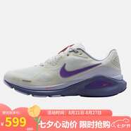 耐克NIKE女子跑步鞋減震 STRUCTURE 26 運(yùn)動(dòng)鞋HJ1101-102白 37.5