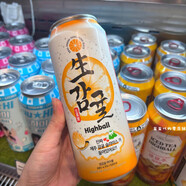其他家代購韓國Chuu Hi網(wǎng)紅水果酒芒果冰茶柑桔柚子生檸檬片高球雞尾酒 生濟州鮮柑橘片高球雞尾酒(酒精