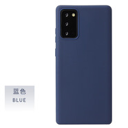 機(jī)旺馬適用三星note20手機(jī)殼note20ultra糖果磨砂tpu保護(hù)套M31S軟硅膠殼 深藍(lán)色 J6plus