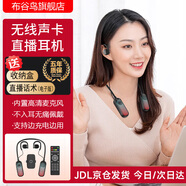 布谷鳥新款G10無線聲卡耳機(jī)直播一體機(jī)掛脖開放式室內(nèi)戶外網(wǎng)紅直播唱歌耳機(jī)話筒一體手機(jī)通用降噪麥克風(fēng) 【京倉就近發(fā)貨】G10無線聲卡耳機(jī)+遙控器+收納盒