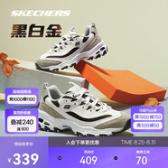 斯凱奇黑白金|男鞋夏季經(jīng)典熊貓鞋增高透氣時(shí)尚校園復(fù)古老爹鞋七夕禮物