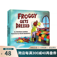 Froggy let's Gets Dressed 青蛙弗洛格 吳敏蘭書單 青蛙小吉低幼啟蒙認(rèn)知 吳敏蘭書單 英文原版繪本 綠山墻 預(yù)售 Froggylet'sGetsDressed