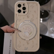 之宋鈴蘭花兔子適用蘋果16pro相框精孔手機殼iphone15防摔oppo華為11 白色GH9077鈴蘭花兔子y093 iPhoneX