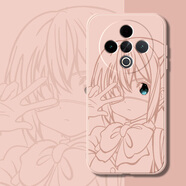 信盛宏 適用VIVOY500手機殼吾王新款二次元潮牌小鳥(niǎo)游六花vivo動(dòng)漫硅膠網(wǎng)紅高級防摔全包保護套 少女粉-線(xiàn)稿六花藍 VIVOY500