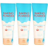 韓國愛(ài)麗小屋酵母BB霜專(zhuān)用洗面奶深層毛孔清潔卸妝清爽潔面乳女 480ml 3支