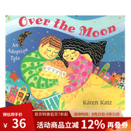 英文原版繪本 Karen Katz Over the Moon 名家卡倫卡茨 幼兒童 繪本書(shū) 綠山墻
