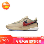 耐克（NIKE）男子籃球鞋LeBron 20緩震實(shí)戰運動(dòng)鞋DV9089-200 棕紅 39
