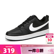 耐克（NIKE）男鞋女鞋COURT BOROUGH百搭時(shí)尚低幫小白鞋運動(dòng)休閑板鞋 黑白BQ5448-002 39