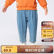 巴拉巴拉童裝男童褲子簡(jiǎn)約日常兒童春裝小童寶寶長(zhǎng)褲潮208124108105
