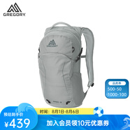 GREGORY格里高利 NANO蜂鳥 男女旅行戶外徒步背包登山包通勤雙肩背包18L 18L-銀綠色