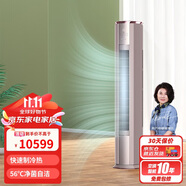 格力（GREE） 3匹 京御 一級(jí)變頻冷暖 離子凈化 凈菌自潔 立柜式空調(diào)柜機(jī) KFR-72LW/(72587)FNhAb-B1(JDWIFI)