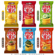 鹽津鋪?zhàn)邮砥嚎竞婵痉怯驼?00g海苔原味零食膨化懷舊休閑食品 青瓜味500g（約12包）