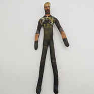 三角洲行動(dòng)周邊玩偶游戲抽象老鼠干帶骨架鐵絲可活動(dòng)定制毛絨公仔 鋒衣