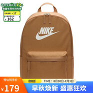 耐克（NIKE）男女雙肩包背包 電腦包旅行包書(shū)包 DC4244-224 亞麻