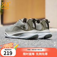 361°運動鞋男鞋赤焰4秋季網(wǎng)面透氣跑鞋男輕便通勤減震專業(yè)跑步鞋 水洗綠/軍綠 密網(wǎng)【男】 39