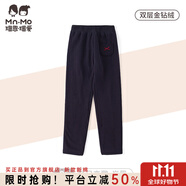 瑁恩·瑁愛(ài)斷碼特價(jià)金鉆絨雙層打底褲秋冬兒童加絨加厚保暖褲火山巖 05#冬日戀歌(炭黑) 120 建議身高110cm左右