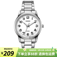卡西歐（CASIO） 女表 時(shí)尚休閑石英表 簡約指針學(xué)生女表學(xué)生表 LTP-1303D-7B