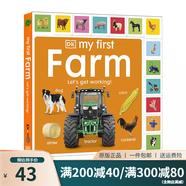 英文原版 DK My First Colours/Numbers/Trucks and Diggers/Things DK花邊書 dk幼兒認知百科全書 紙板書合售 3-6歲 綠山墻 My First 