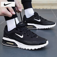 耐克（NIKE）男鞋 25夏季新款運動(dòng)鞋子男AIR MAX透氣墊鞋網(wǎng)面鞋男休閑鞋跑步鞋 【新品上市】軟彈減震-經(jīng)典款/曬圖退10 39 （內長(cháng)245mm）