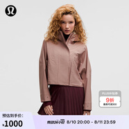 lululemon丨Rain Chaser女士運動夾克 LW4CANS 暮光玫瑰棕 S /6