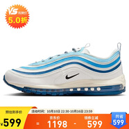 耐克NIKE運動休閑鞋男子氣墊AIR MAX 97運動鞋F(xiàn)N6957-100白藍(lán)40