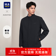 海瀾之家（HLA）行政夾克男輕商務經典系列印花外套男春 藏青30 4XL 190/108B推薦99-106kg
